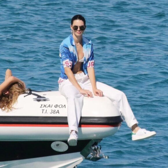 CHANEL 2002 Blue Ocean Surf Cruise One-Piece Swimsuit size IT 40/4 - Picture 8 of 10